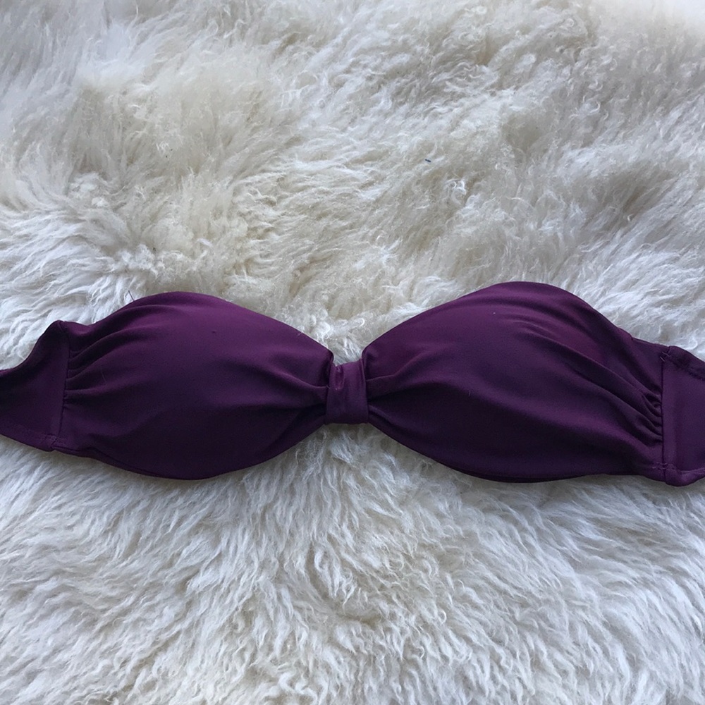 Strapless bikini top